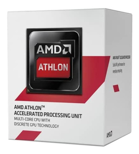 Procesador AMD Athlon 5150 AD5150JAHMBOX de 4 núcleos y  1.6GHz de frecuencia con gráfica integrada