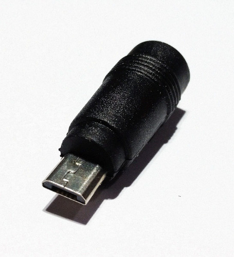 Ficha Adaptador Usb Micro A Jack Hembra Dc 2.1mm