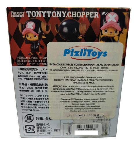 Boneco Action Figure One Piece Tony Tony Chopper - Bandai