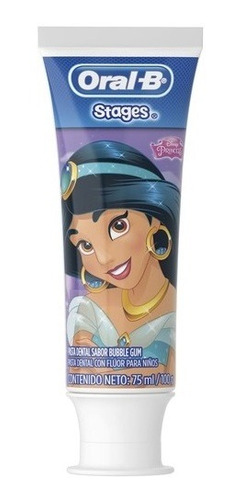 Imagen 5 de 8 de Pasta Dental Oral B Stages Niñas Niños 75 Ml