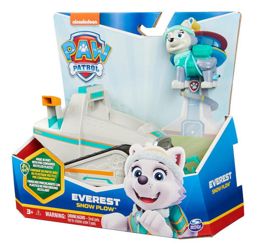 Paw Patrol, Vehículo Básico Snow Plow Everest