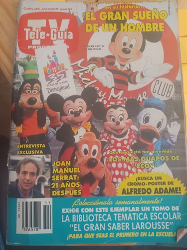 Disneylandia, Silvia Pinal, Abril Campillo Revista Tele-guía