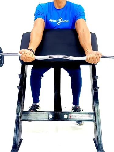 Banco Predicador Y Soporte De Biceps Trafico Pesado Mxg