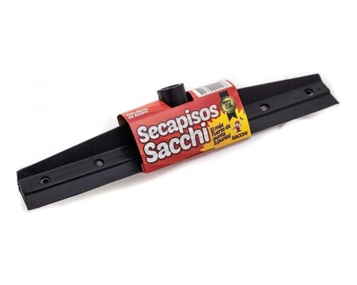 Secador De Piso Goma Negra 40 Cm Profesional Sacchi