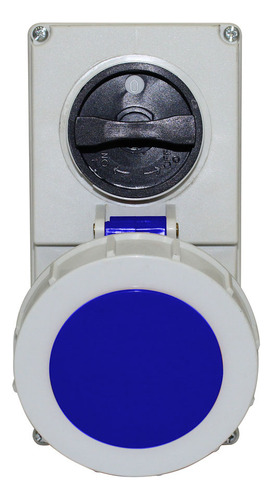 Mining Block Tomada Com Bloqueio Mecânico 3p+t 16a 200/250v