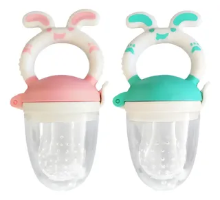 chupetes alimentadores de frutas para bebés