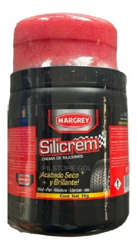 Crema De Silicones Margrey Silicream 1kg P/vinil, Piel Y Más