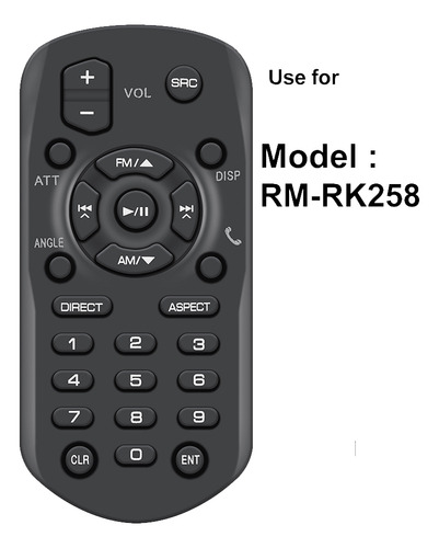 Mando A Distancia Rm-rk258 Para Receptor Jvc De Dvd/cd/usb K
