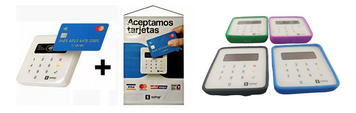Imagen 1 de 10 de Maquina Lectora De Tarjetas Sumup + Stickers