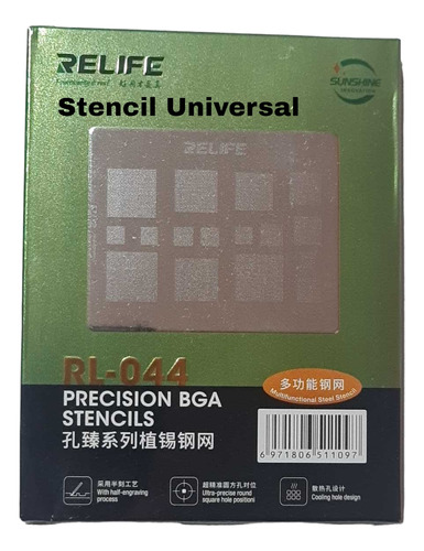 Stencil Relife De Precisión Universal Multiproposito