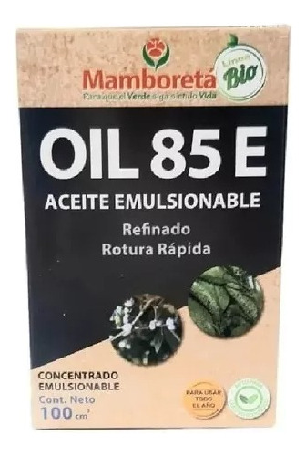 Mamboretá Oil Bio Insecticida Y Acaricida 100 Cc.