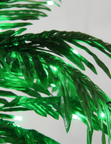 Palmera Artificial Iluminada Con Luces Led 5 Ft