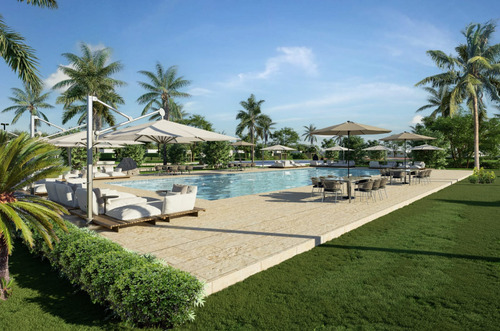 Imagen 7 de 14 de Casas 2hab Privadas C/jardin, Casa Club, Piscina Semi Olimpica, Canchas Deportivas, Jardines, Area Infantil Y Plaza Comercial En Altos Veron - Punta Cana