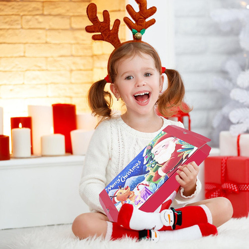 Nuevo Cajas De Calendario De Adviento De Navidad Calendario