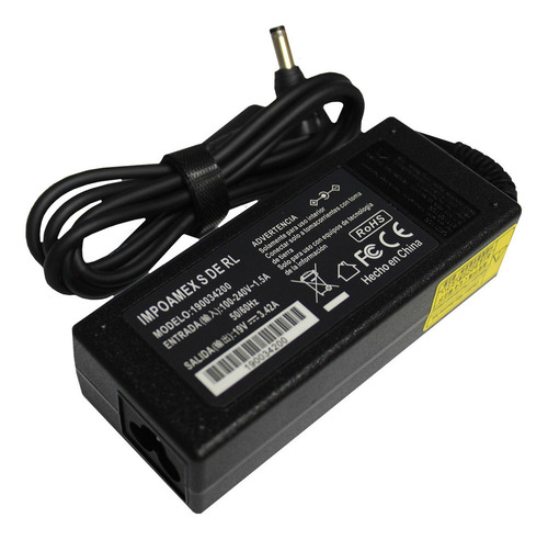 Cargador Toshiba Satellite L500-13z 14n 153 154 164 17c 19e