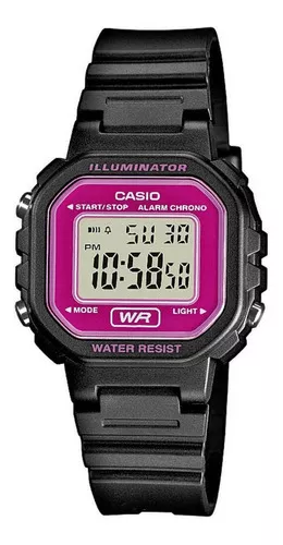 Reloj Casio Digital Rosa Niña LW-200-4BVDF