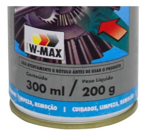 Desengraxante Express W-max 300ml Wurth 0893650991