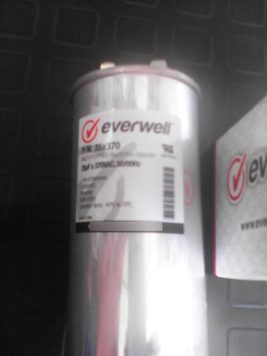 Capacitador Everwell  De 35   370 Vac 50-60 Hz