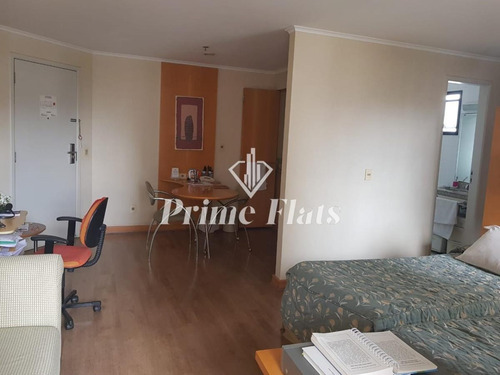 Imagem 1 de 17 de Flat No Hotel Slaviero Essential Ibirapuera À Venda, Com 1 V - 102950