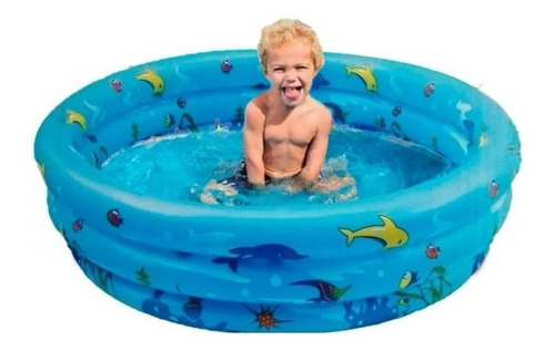 Piscina Bañera Inflable Niños Para Agua O Pelotas  80 Cm