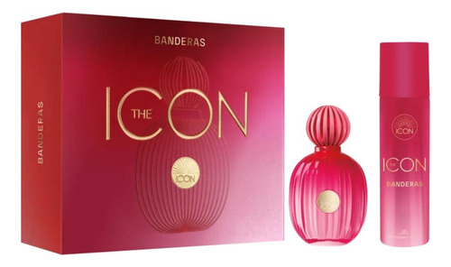 Kit Coffret The Icon For Women Banderas Feminino