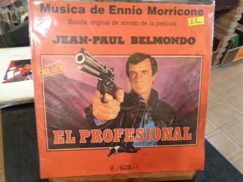 El Profesional Ennio Morricone Banda Sonidodisco Lp Vinilo O