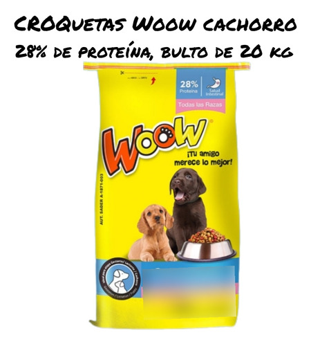 Croquetas Woow Cachorro