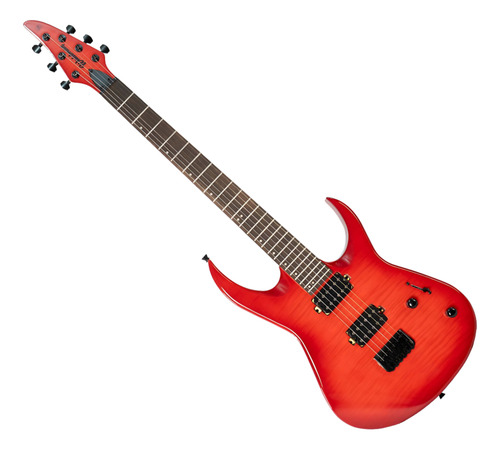 Guitarra Waldman Eletrica 6 Cordas Wm320f Rdb
