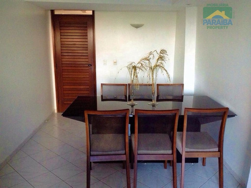 Imagem 3 de 11 de Apartamento Residencial À Venda, Manaíra, João Pessoa - Ap0227. - Ap0227