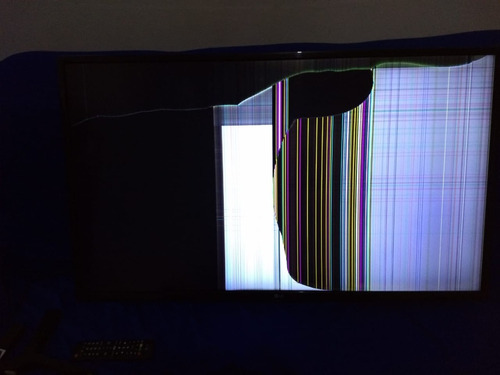 Vendo Tv LG 43lh5700 Tela Quebrada Para Retirada De Peças