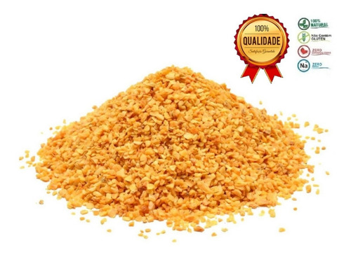 Alho Frito Granulado Marca Arte Em Grão 500g (kit Com 10 Un)
