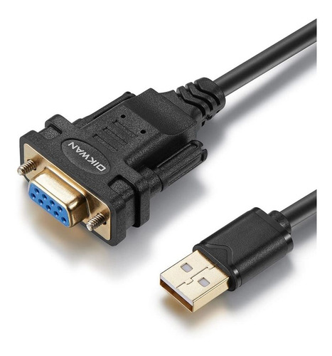 Adaptador Serial Usb Rs232 Chipset Ftdi Cable Db9 Hembra Cnc
