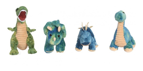 Dinosaurio De Peluche Triceratops Dinosaurio Rex 20cm V. Mod