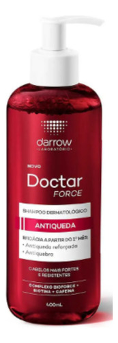 01 Unidade Shampoo Antiqueda Darrow Doctar Force Com 400ml