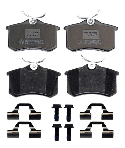 Balatas Tras. Para Renault Sandero Rs 2020 2.0 L4 Dohc Trw