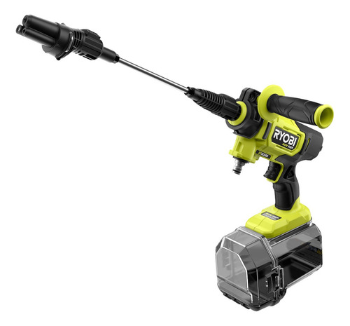 Hidrolavadora Inal. Ryobi 40v, 600 Psi, Incl Bat Y Carg Color Verde lima