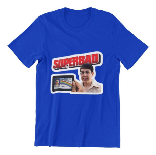 Polera Unisex Superbad Supercool Mclovin Estampado Algodon