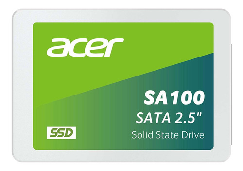 Acer Unidad De Estado Sólido Sa100 240gb Sata Ill 2.5