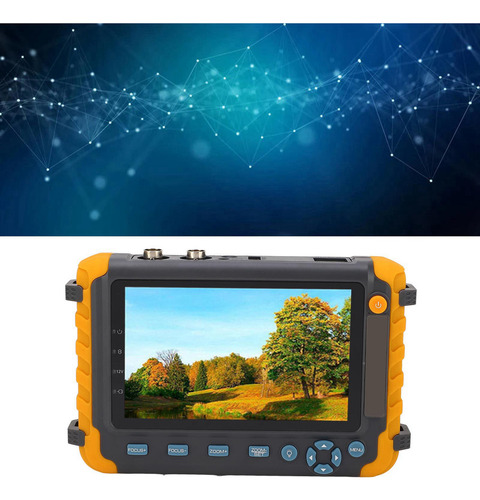 Probador De Cámara Ahd Tvi Cctv, 8mp, Pantalla De 5 Pulgadas