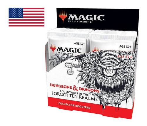 Booster Box Dugeons & Dragons Magic Forgotten Realms 12 Pack