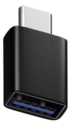 Adaptador Fortrek Ua2c Usb-a Para Usb-c 5gbps 3a Preto -ua2c