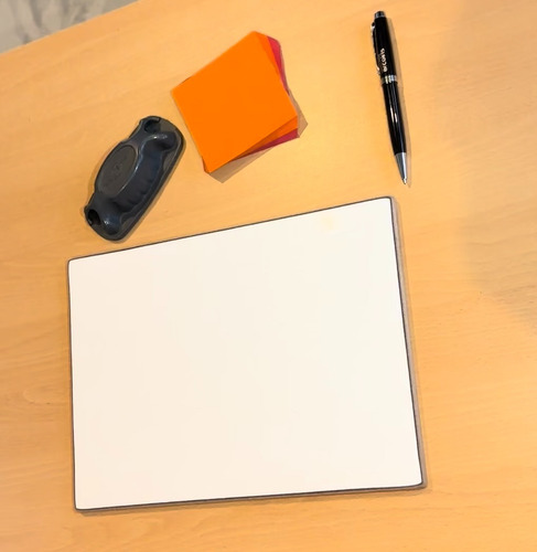Pizarron Blanco 31 X 40 Cm Oferta Ideal Para Colgar O A Mano Blanco