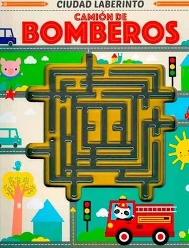 Camion De Bomberos - Ciudad Laberinto (laberinto De Plastico