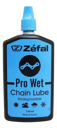 Lubrificante Bike Zéfal Óleo Anticorrosivo Pro Wet 120ml Pro