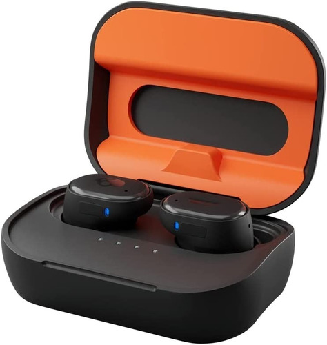 Audífonos in-ear inalámbricos Skullcandy Earphone Grind Fuel S2GFW-P740 negro y naranja