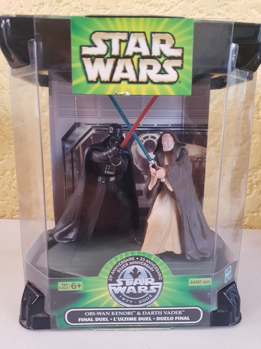 Star Wars - Set Escena Duelo Final Obi Wan Y Darth Vader (Usado)