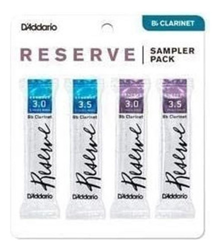 D Addario Woodwinds Drs-c25 Reserva Bb Clarinete Reed Sample