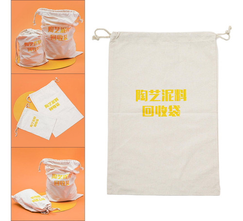 Bolsa De Reciclaje De Arcilla Bolsa De 35cmx52cm
