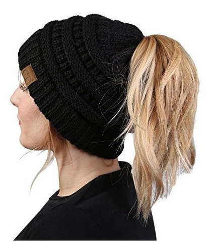 Gorro Coleta Desordenada Mujer