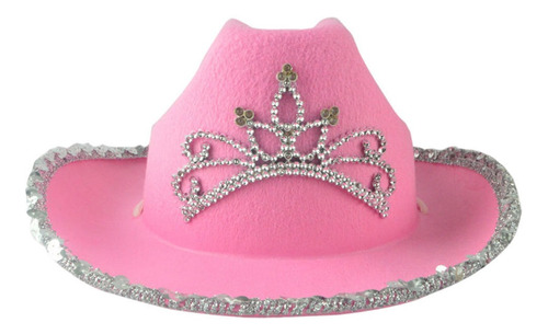 Sombrero De Princesa Vaquera Rosa Sombrero De Vaquero Rosa 